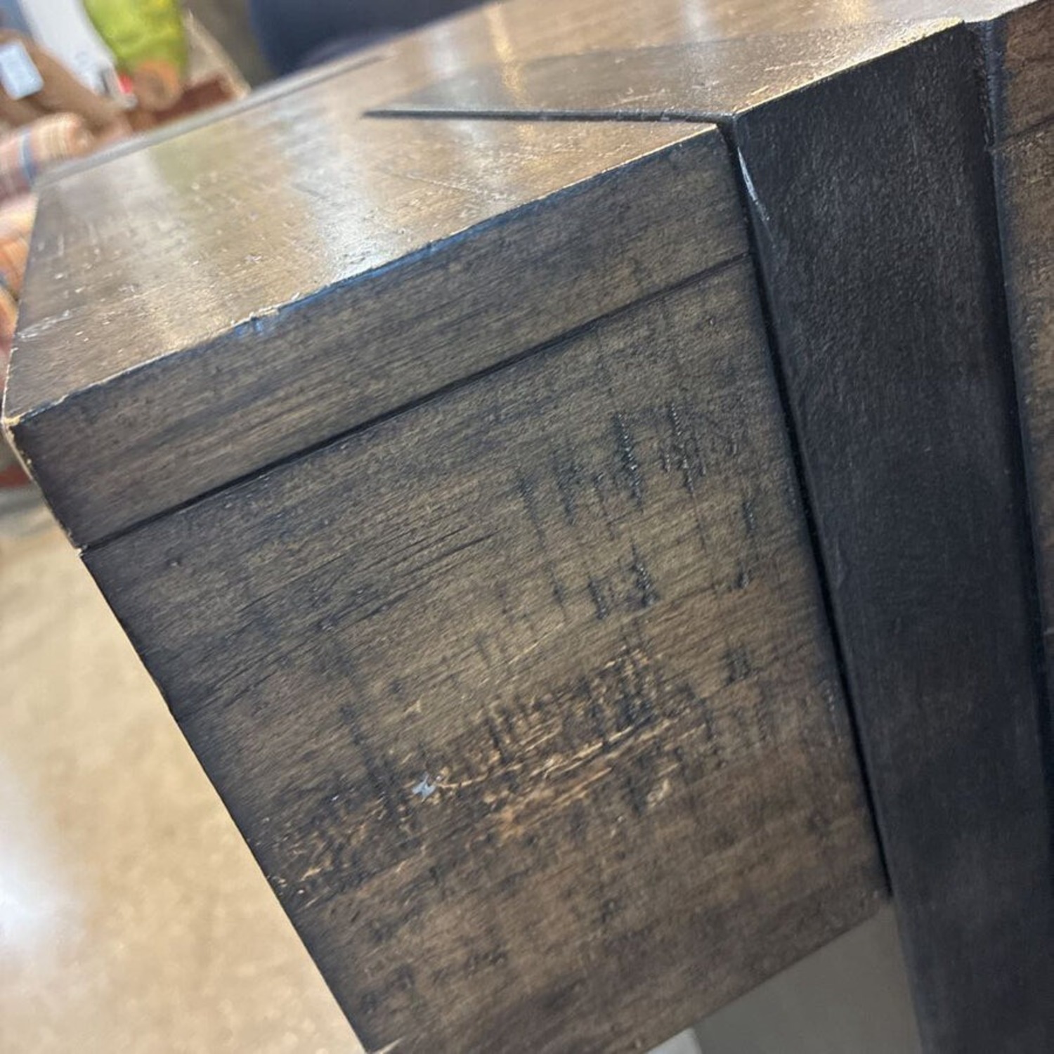 Rustic Modern Kraus Side Table Brown  - image-10