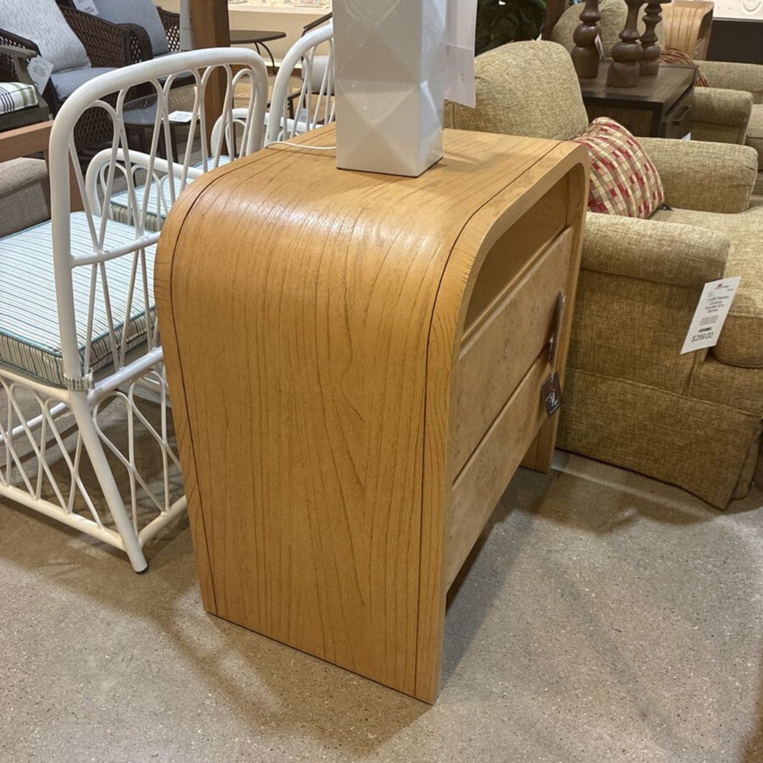 Castlery Crescent 2-Drawer Nightstand - image-2