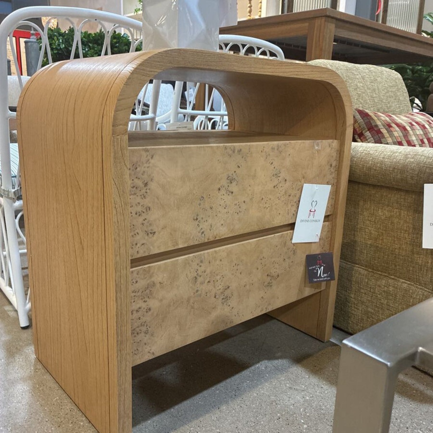 Castlery Crescent 2-Drawer Nightstand - image-6