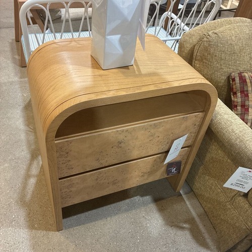 Used Castlery Crescent 2-Drawer Nightstand for sale on AptDeco