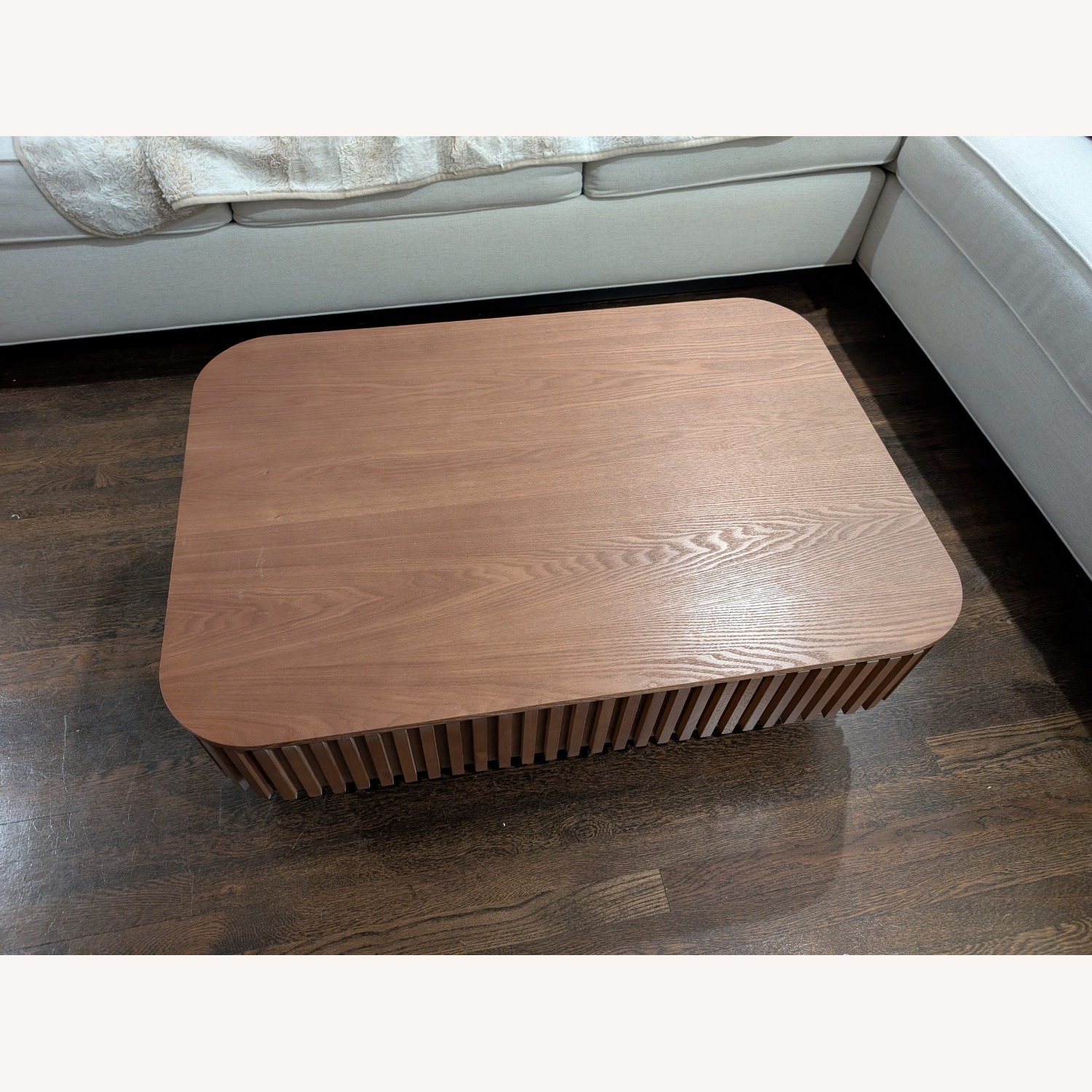 Fluted Lift-Top Coffee Table - image-3