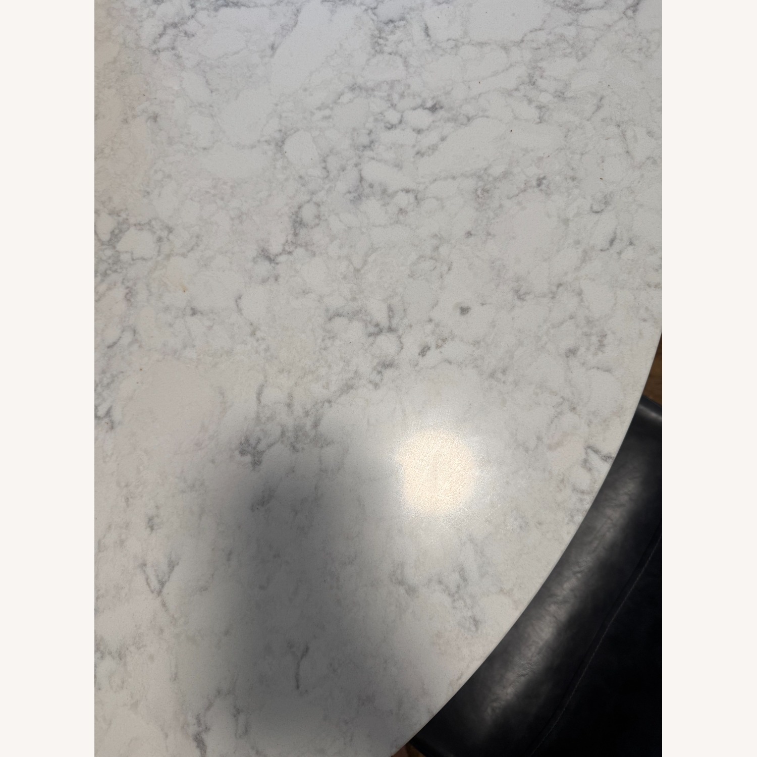 Room & Board Aria White Marble Dining Table - image-4