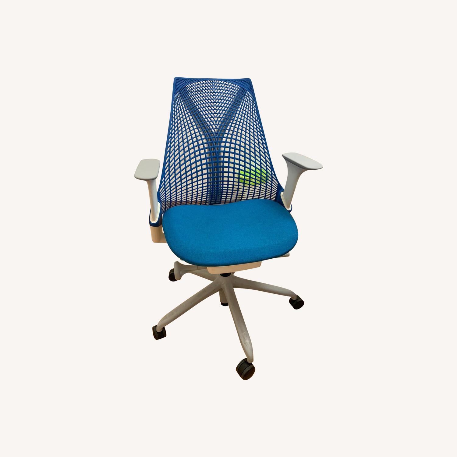 Herman Miller Sayl Office Chair - Blue - image-0
