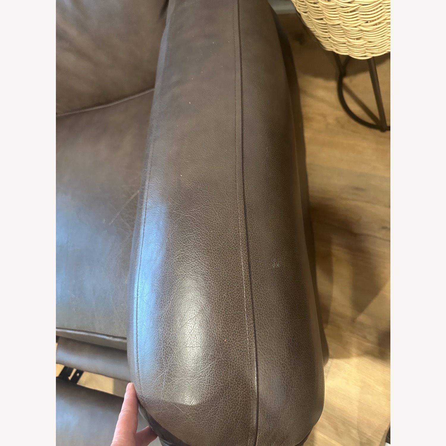 Bradington Young Dark Brown Armchair - image-9