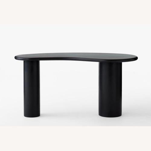 Used CB2 Bohne 61" Black Resin Desk for sale on AptDeco