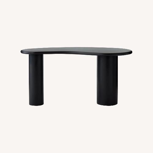 Used CB2 Bohne 61" Black Resin Desk for sale on AptDeco