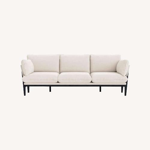 Used Floyd 1.0 White Fabric 3+ Seater Sofa  for sale on AptDeco
