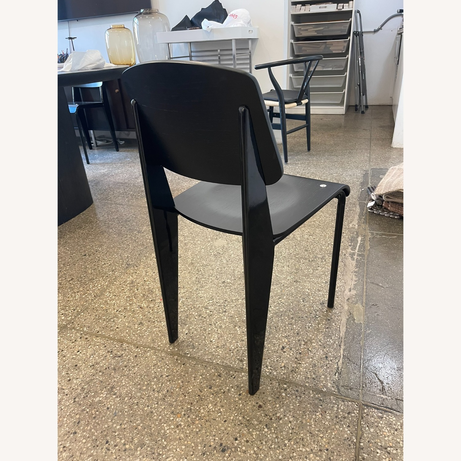 Modway Black Wood Accent Chairs. Set of 6 - image-2