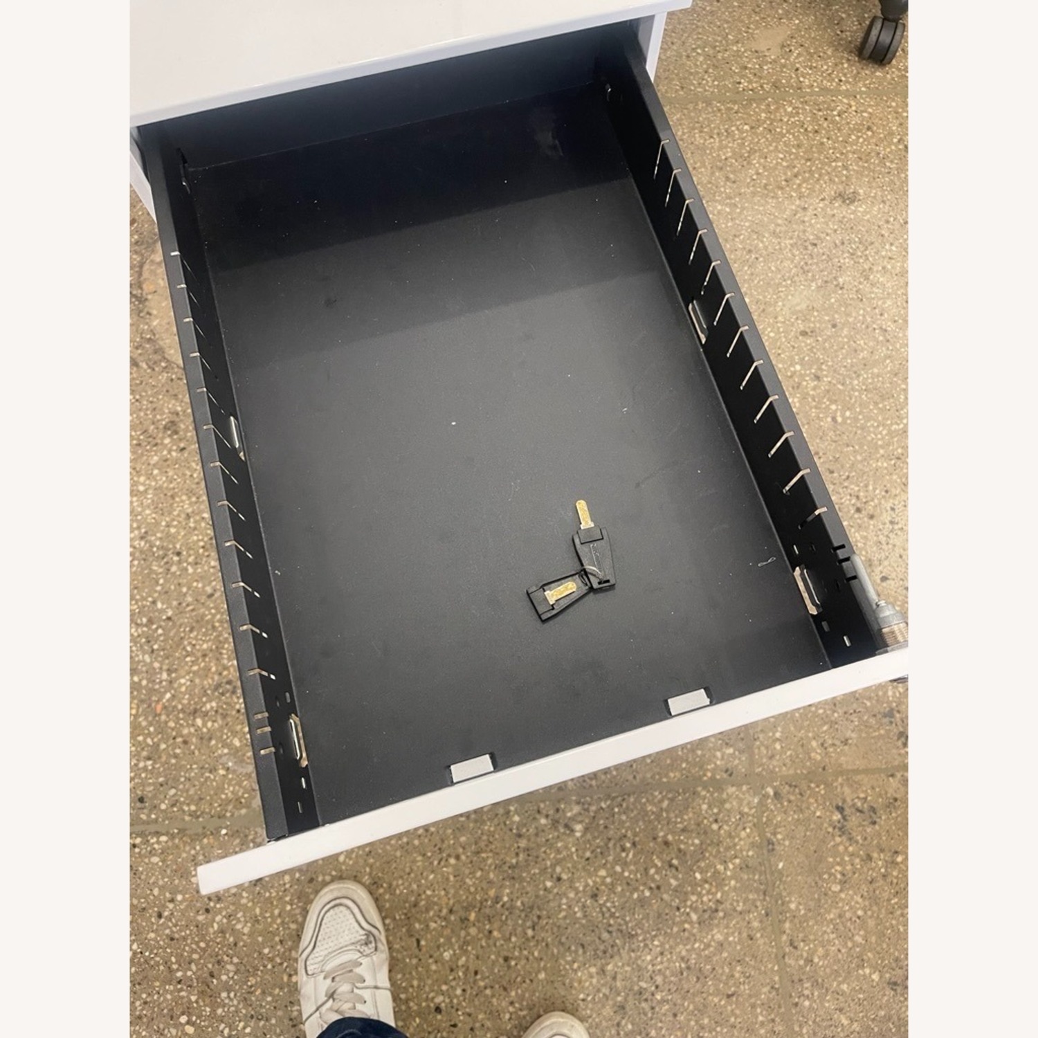 Blu Dot White Metal Chest, Set of 3 - image-3