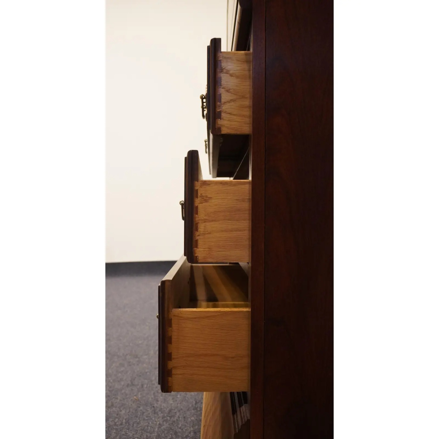 3 - piece Thomasville Solid Cherry Wall Unit - image-2