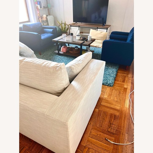 Used West Elm Light Gray Fabric Sleeper Sofa for sale on AptDeco