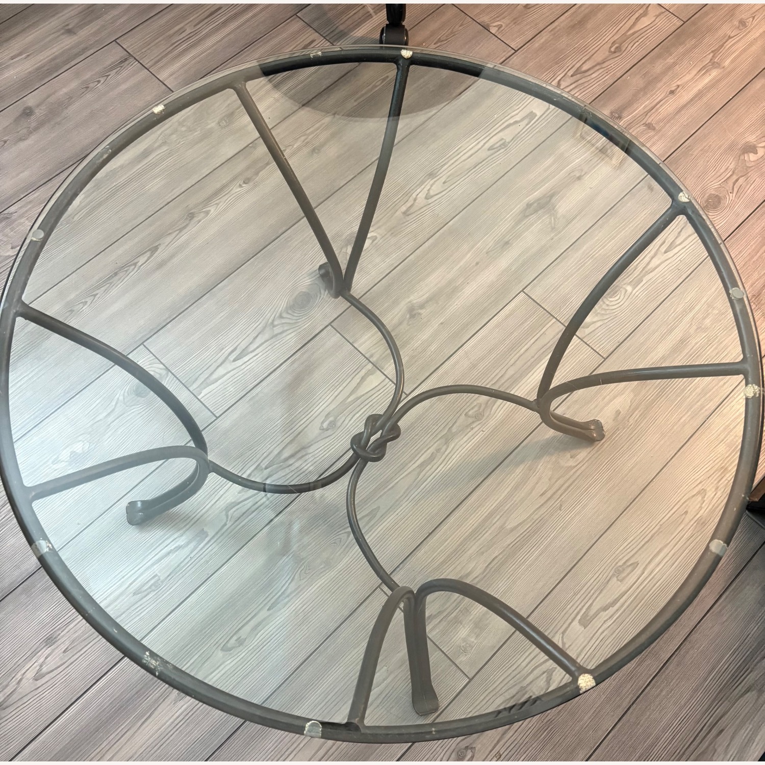 Pier 1 Imports Black Coffee Table - image-1