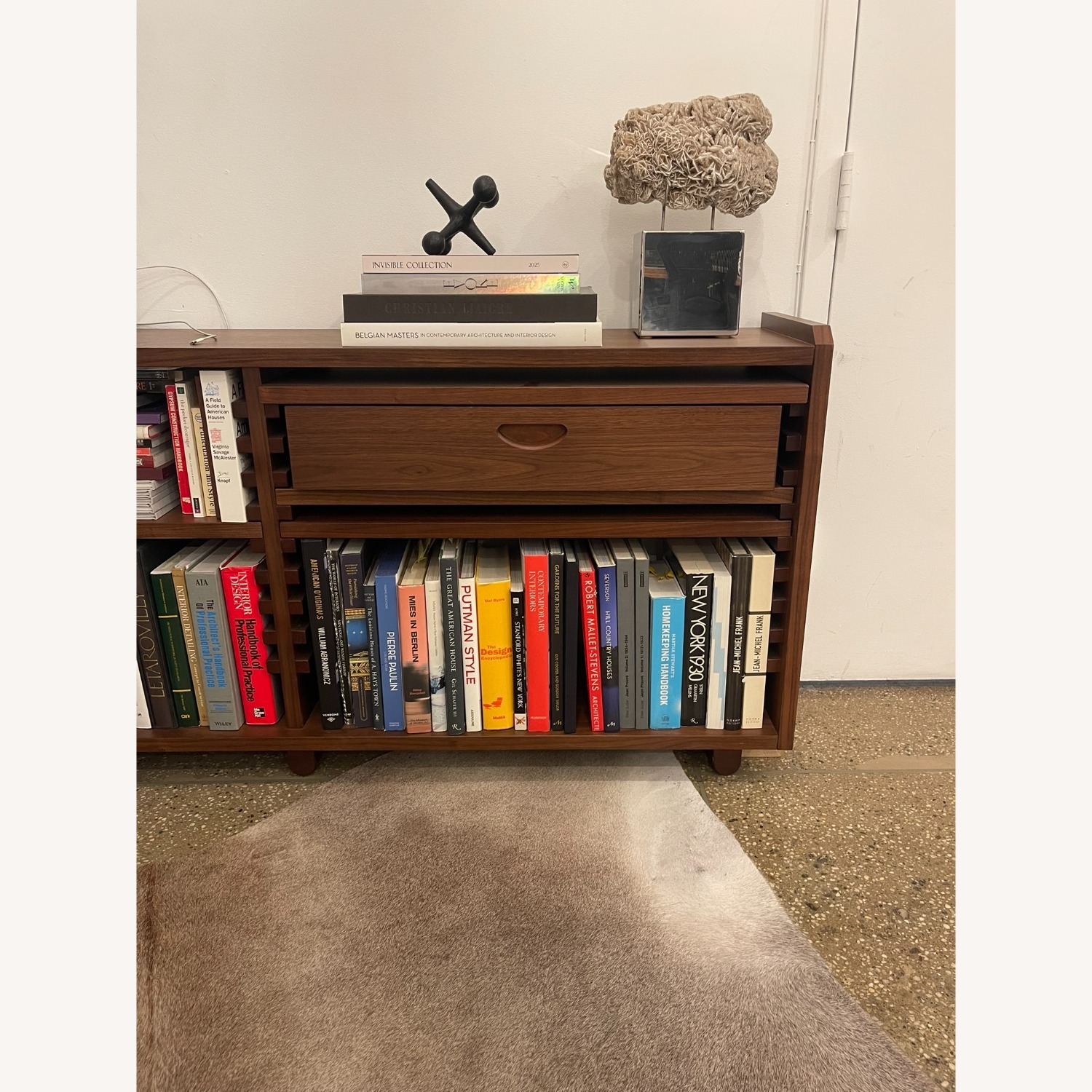 CB2 Ventura Dark Brown Wood Bookcase - image-2