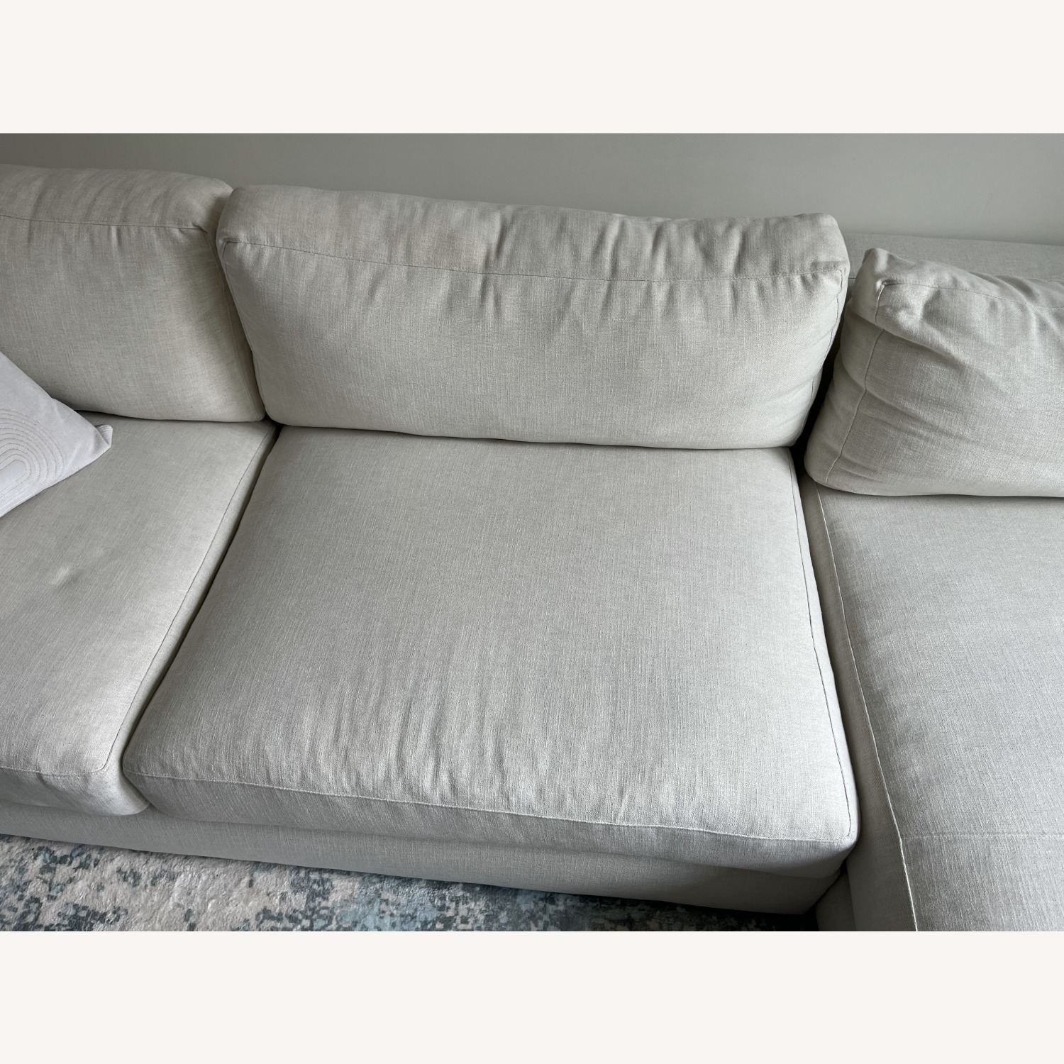 Crate & Barrel Retreat 2-Piece Chaise Sectional Sofa - image-4