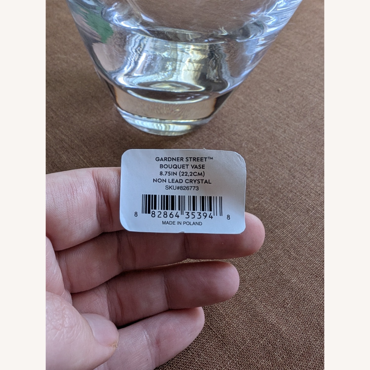 Kate Spade Gardner Street Crystal Bouquet Vase - image-2