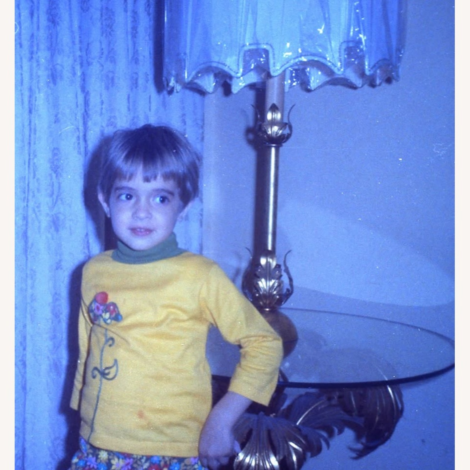 Vintage/Antique Finds Gold Metal Floor Lamp - image-10