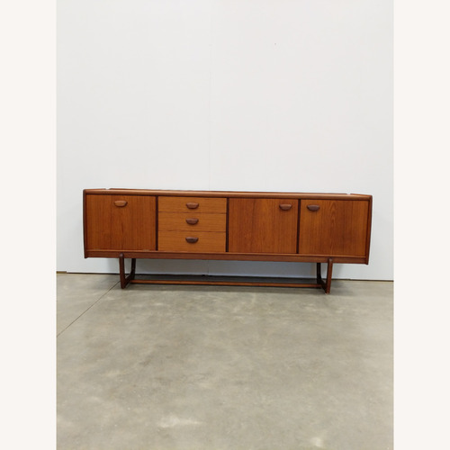 Used Vintage Mid Century Modern Teak Portwood Credenza for sale on AptDeco