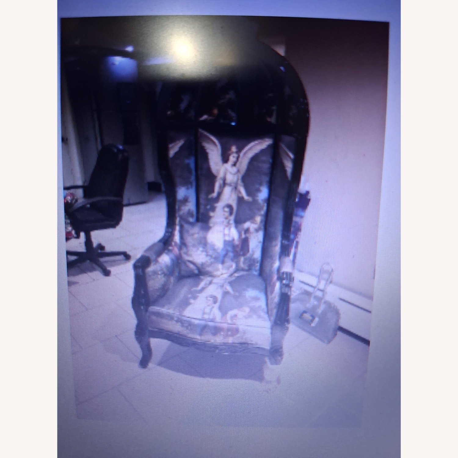 Vintage/Antique Finds Wood Armchair - image-4