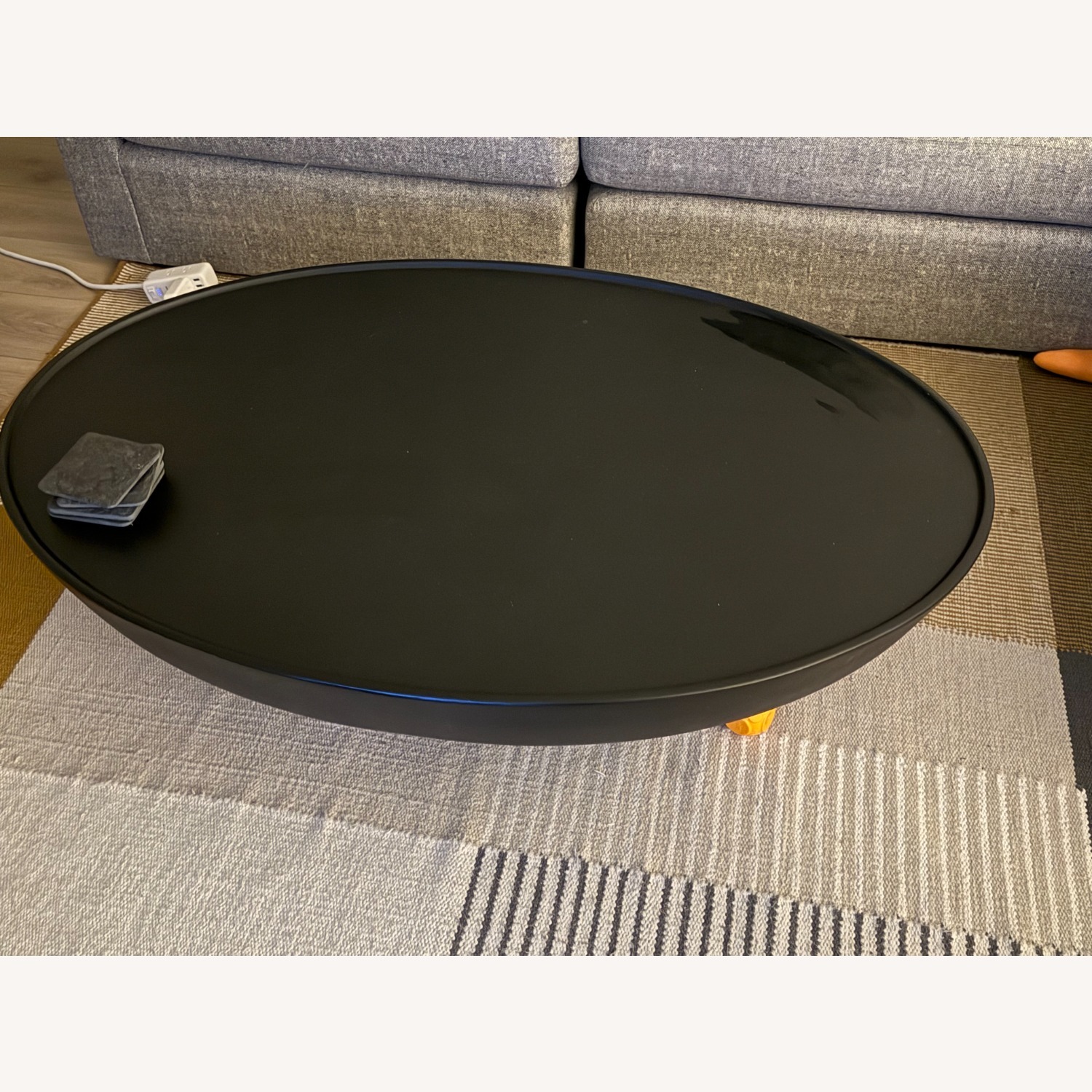 Rove Concepts Maria Black Concrete Coffee Table - image-2