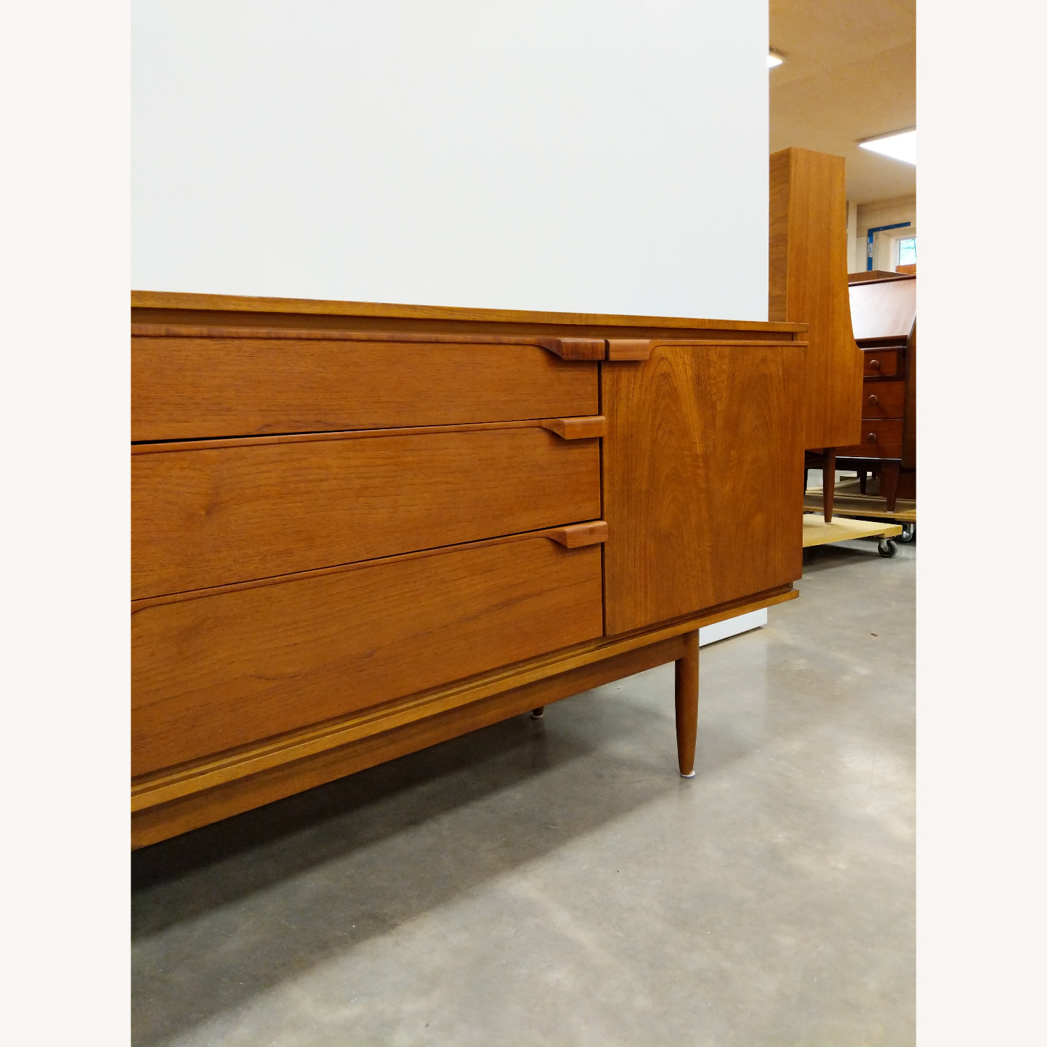 Vintage Mid Century Teak Credenza by Austinsuite - image-8