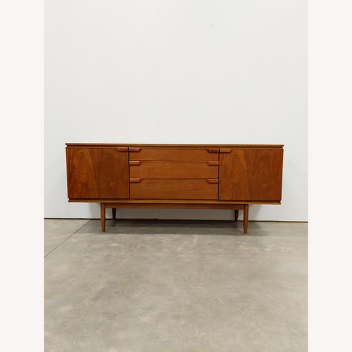 Used Vintage Mid Century Teak Credenza by Austinsuite for sale on AptDeco