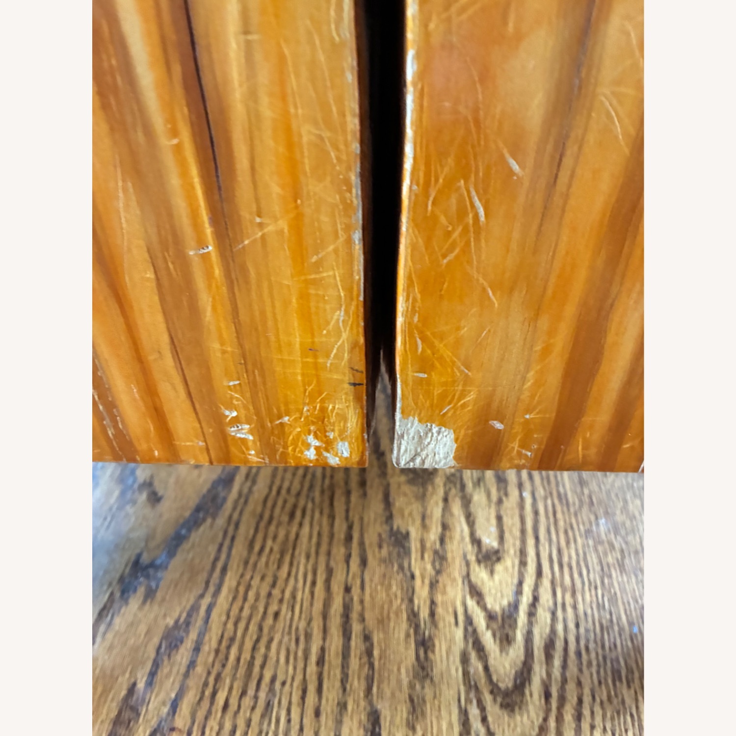 Natural Wood Side Table - image-3