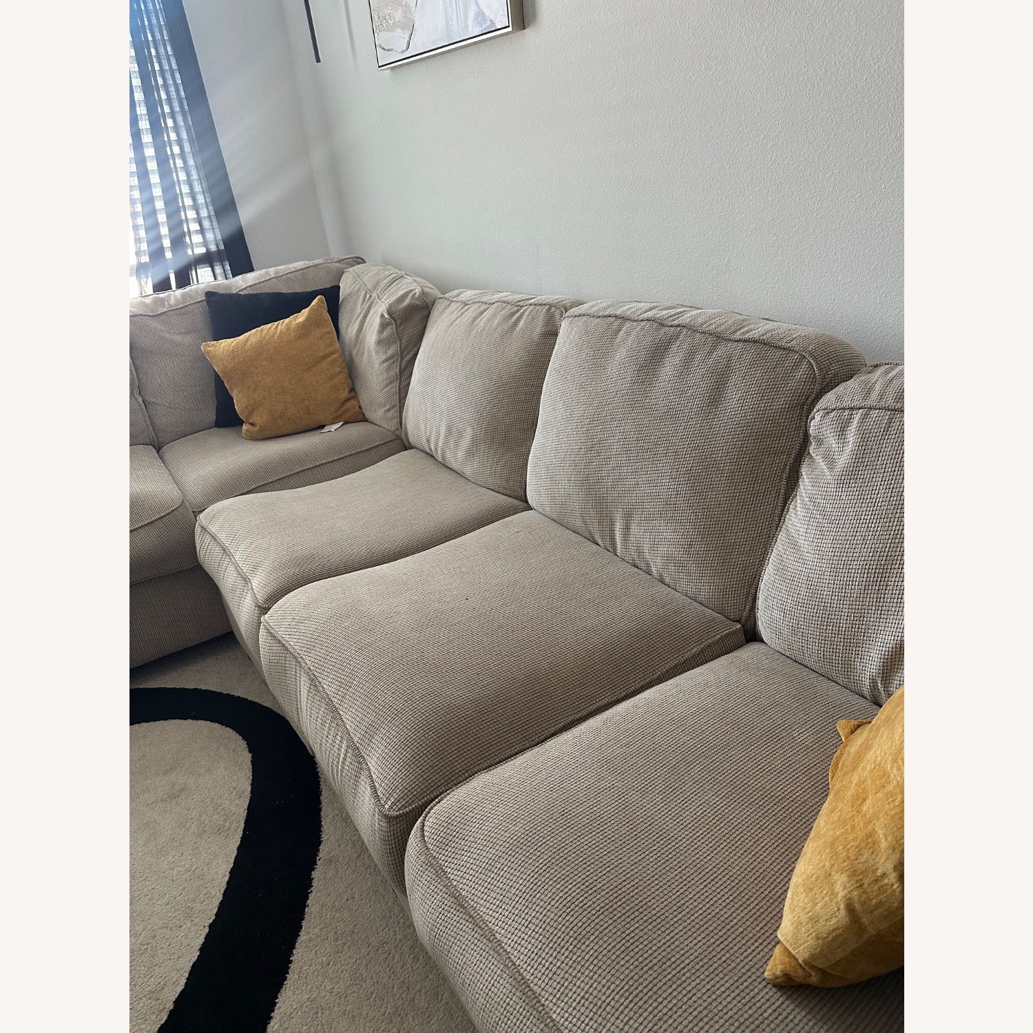 Ashley Furniture Beige Sectional  - image-3