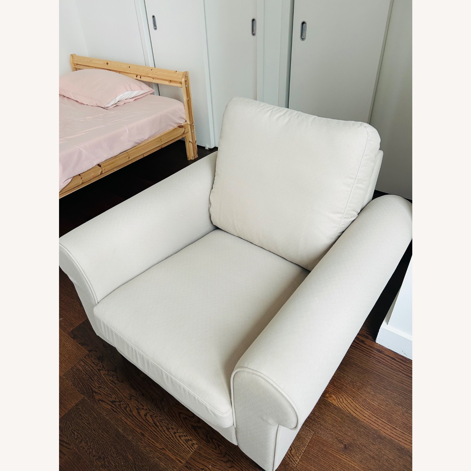 IKEA Gammalbyn Beige Armchair  - image-3
