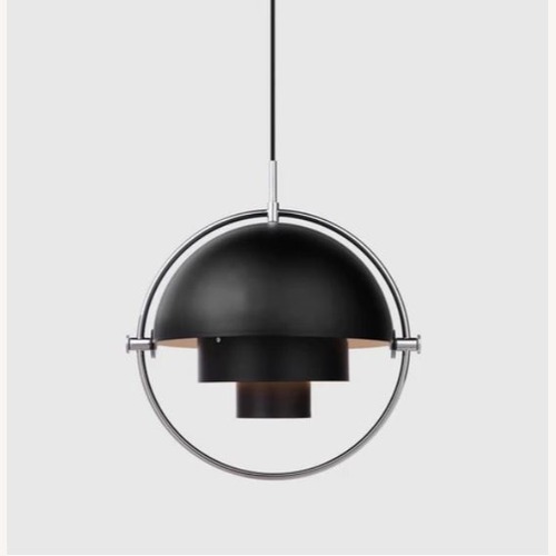 Used Gubi Black Metal Ceiling Pendant for sale on AptDeco