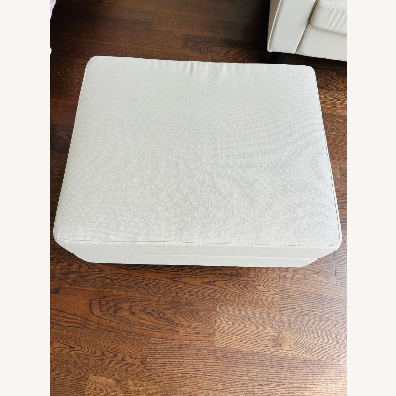 IKEA Strandmon Beige Ottoman - image-2