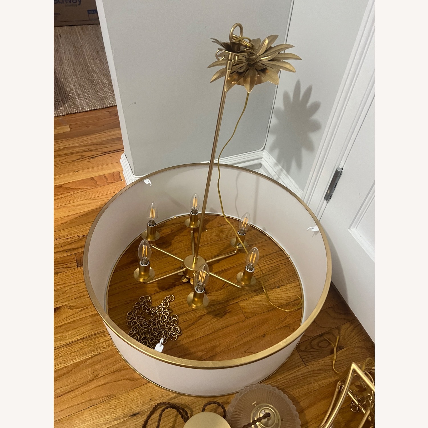 One King's Lane Broche Ceiling Lamp - image-5