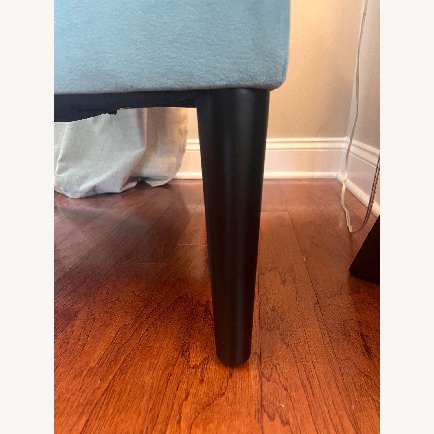 World Market Blue Velvet Accent Chair - image-5