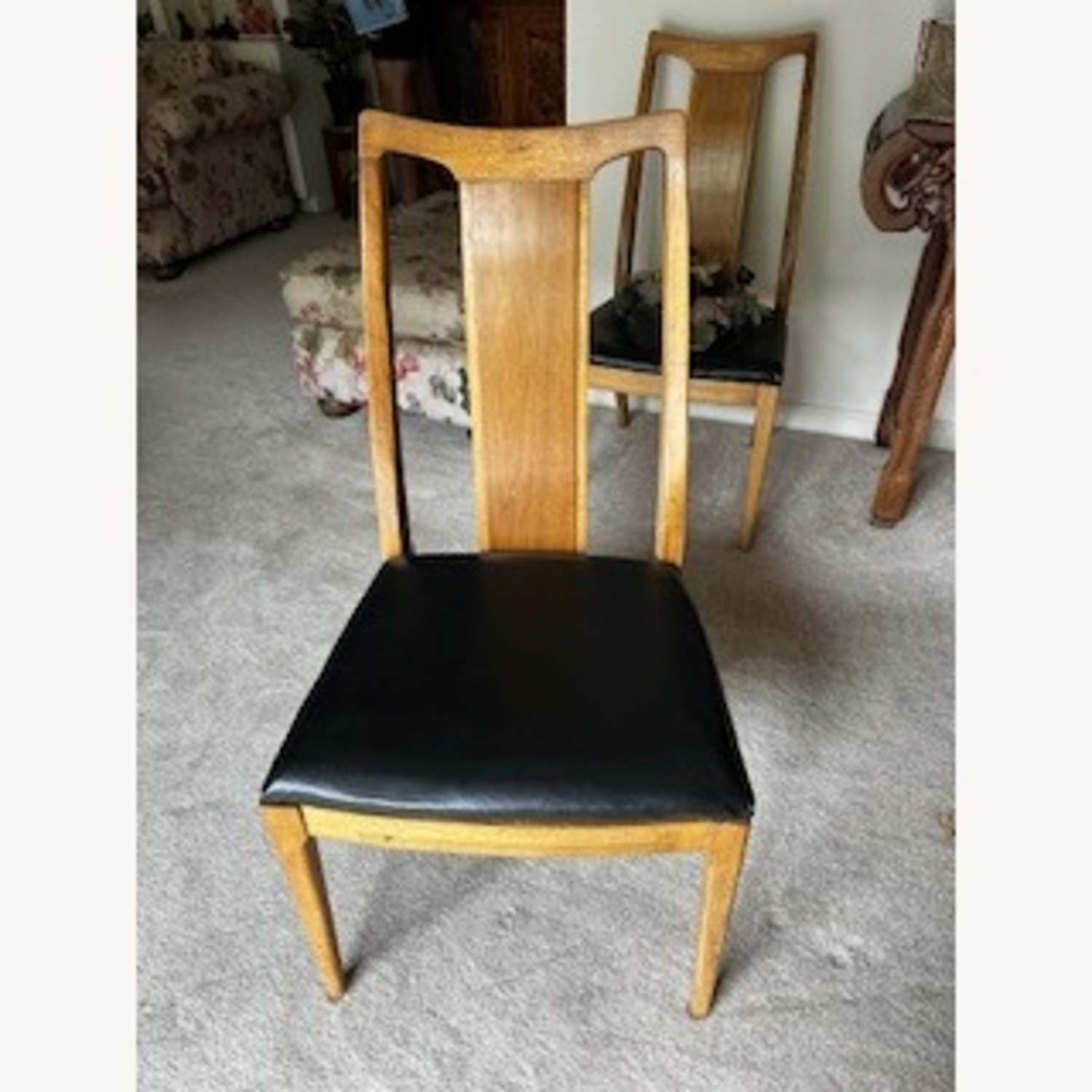 Dining Room Table and Six Chairs Plus 2 Leaves - image-3
