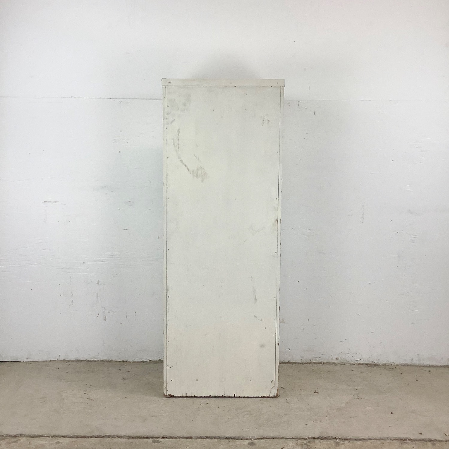 Antique White Storage Cabinet Bonnetiere - image-14