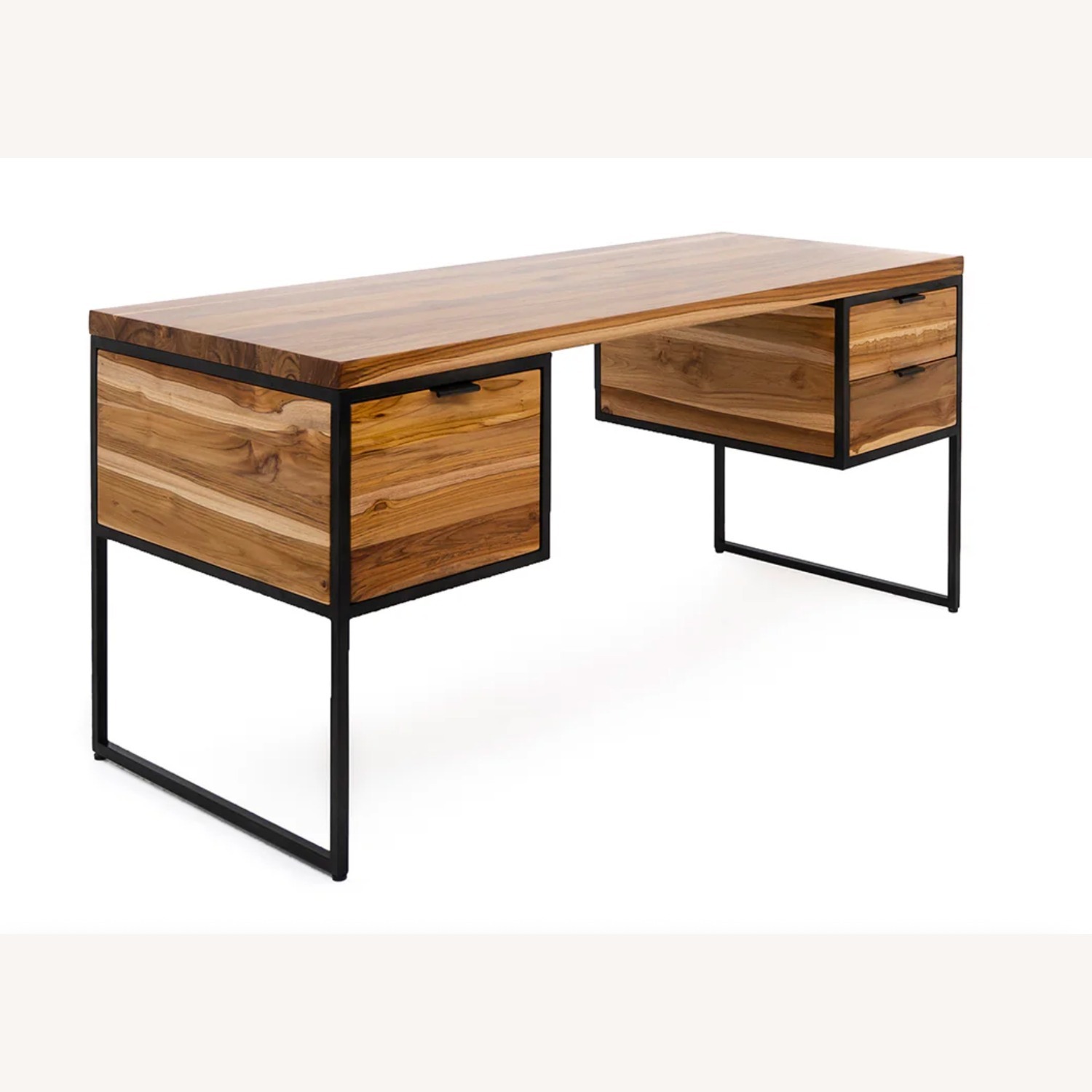 Teak Executive Desk - image-1
