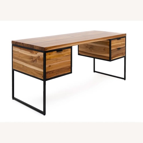 Used Teak Executive Desk for sale on AptDeco
