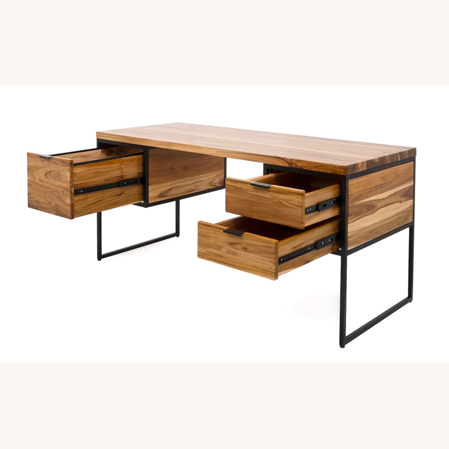 Teak Executive Desk - image-2