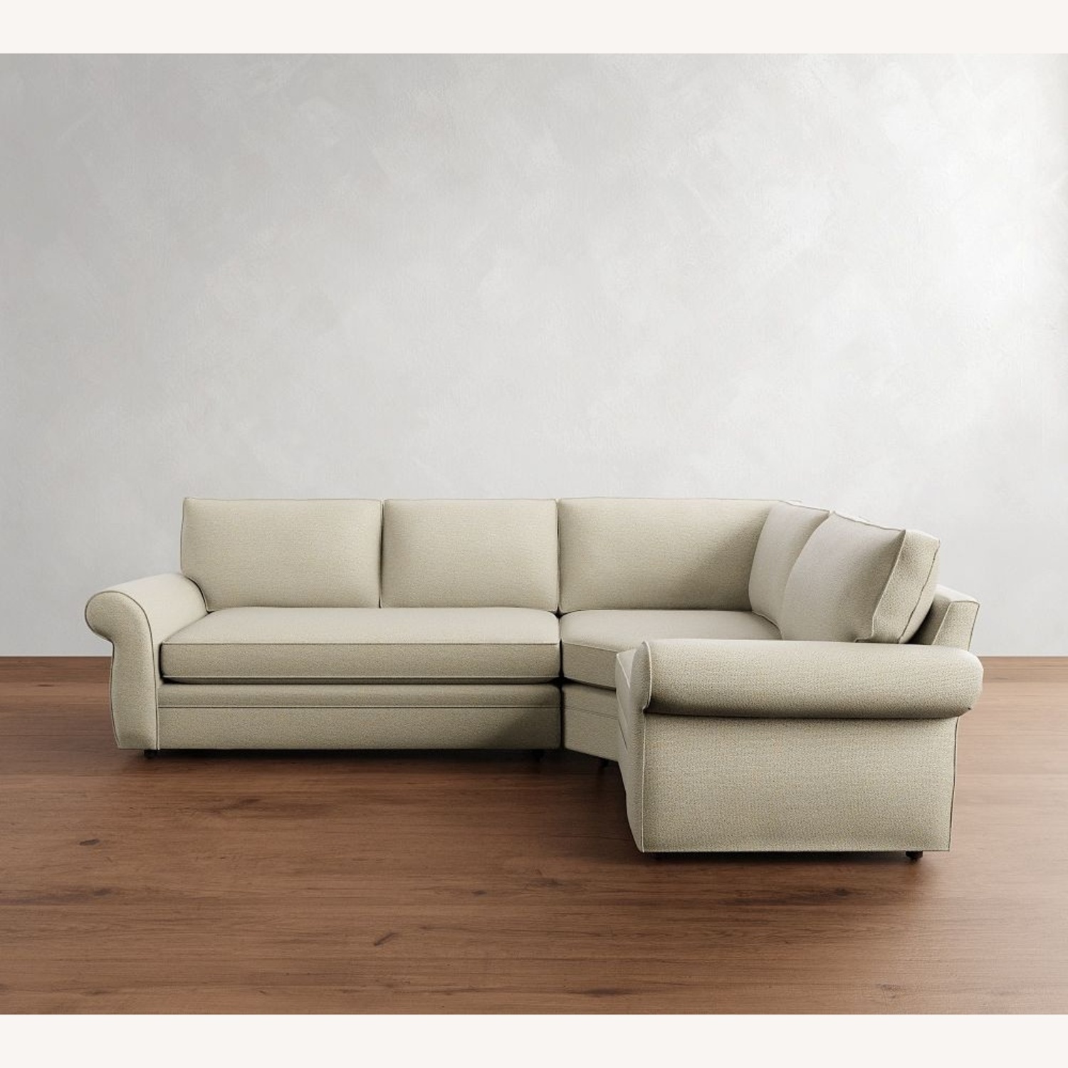 Pottery Barn Pearce Roll Arm Sectional - Thumbnail 2
