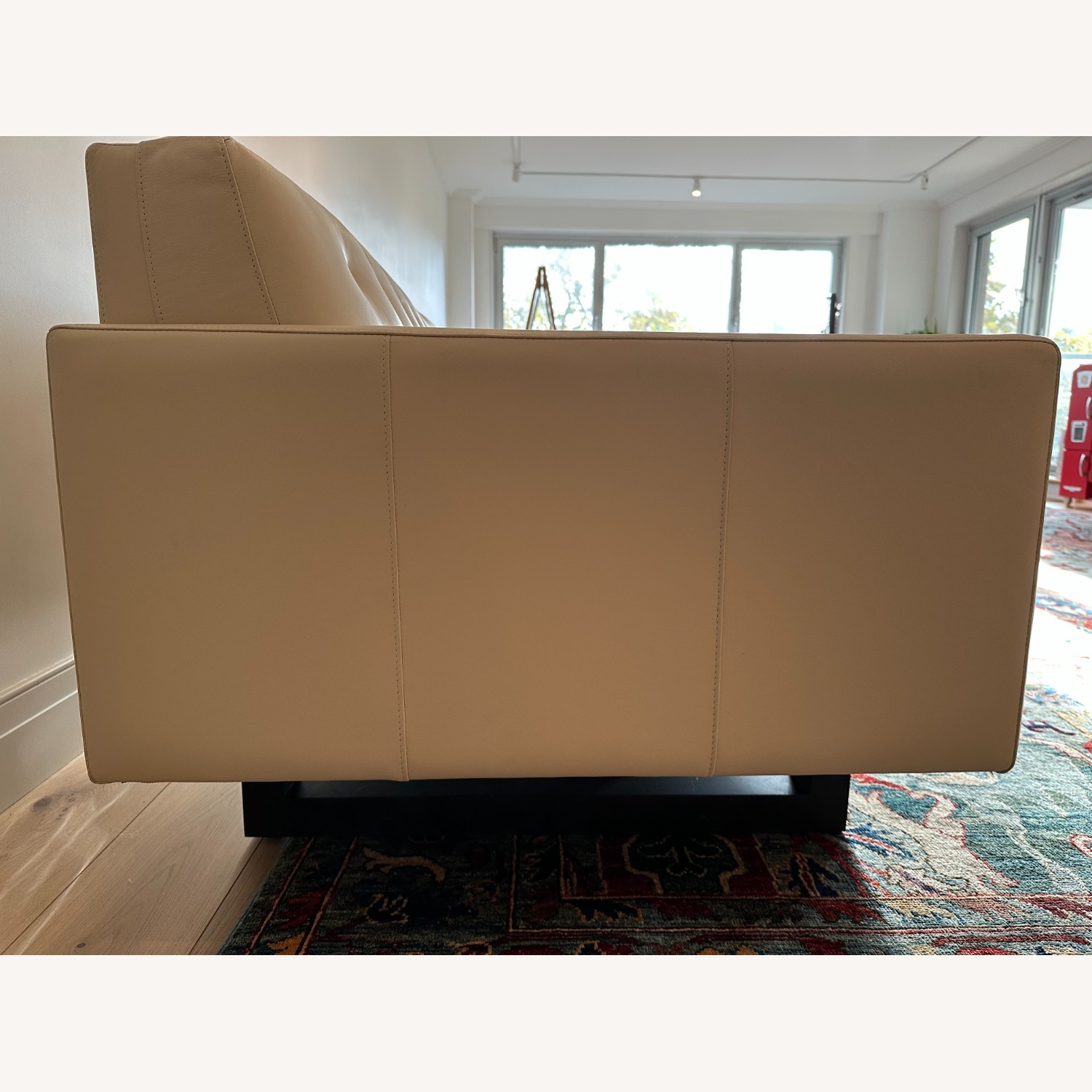 Room & Board Wells Cape Cream Leather Sofa - image-8