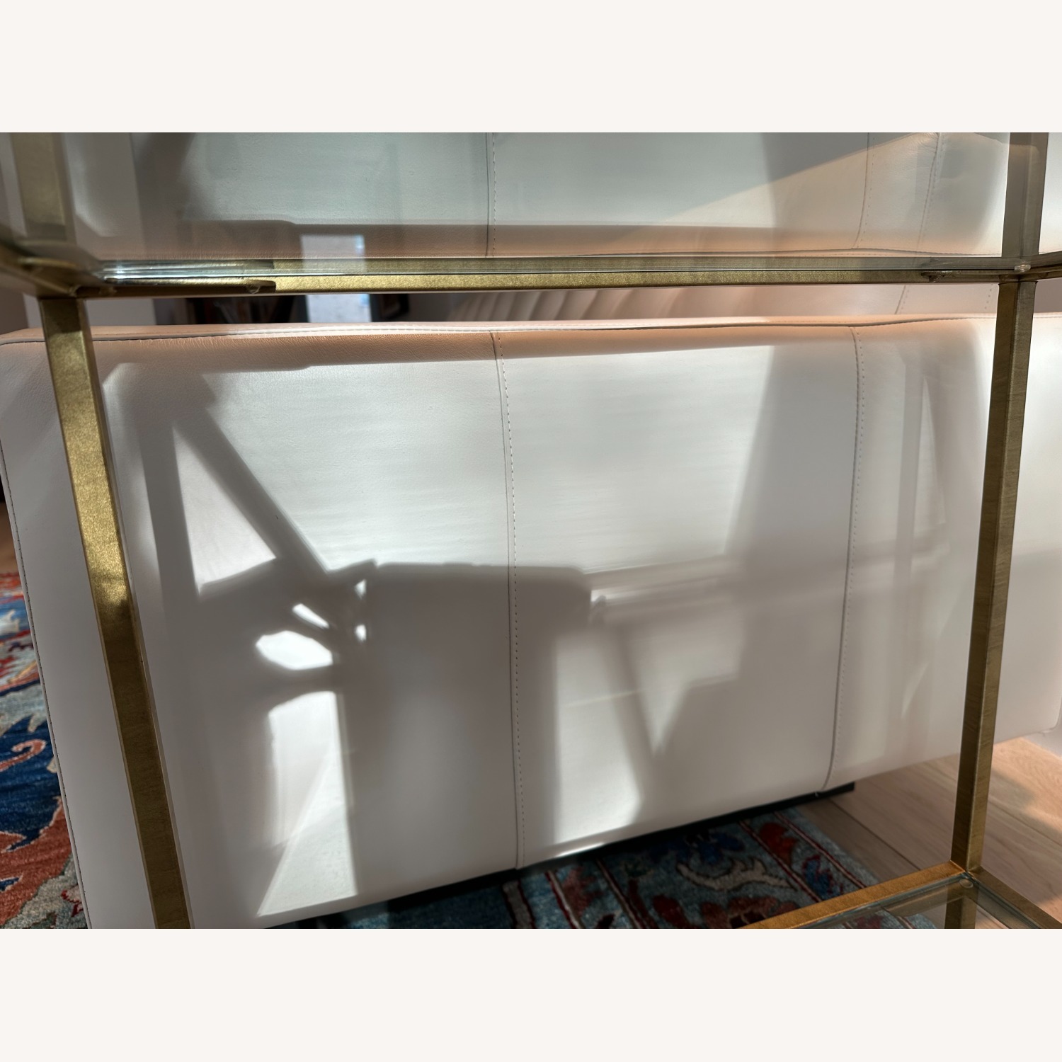 Room & Board Wells Cape Cream Leather Sofa - image-9