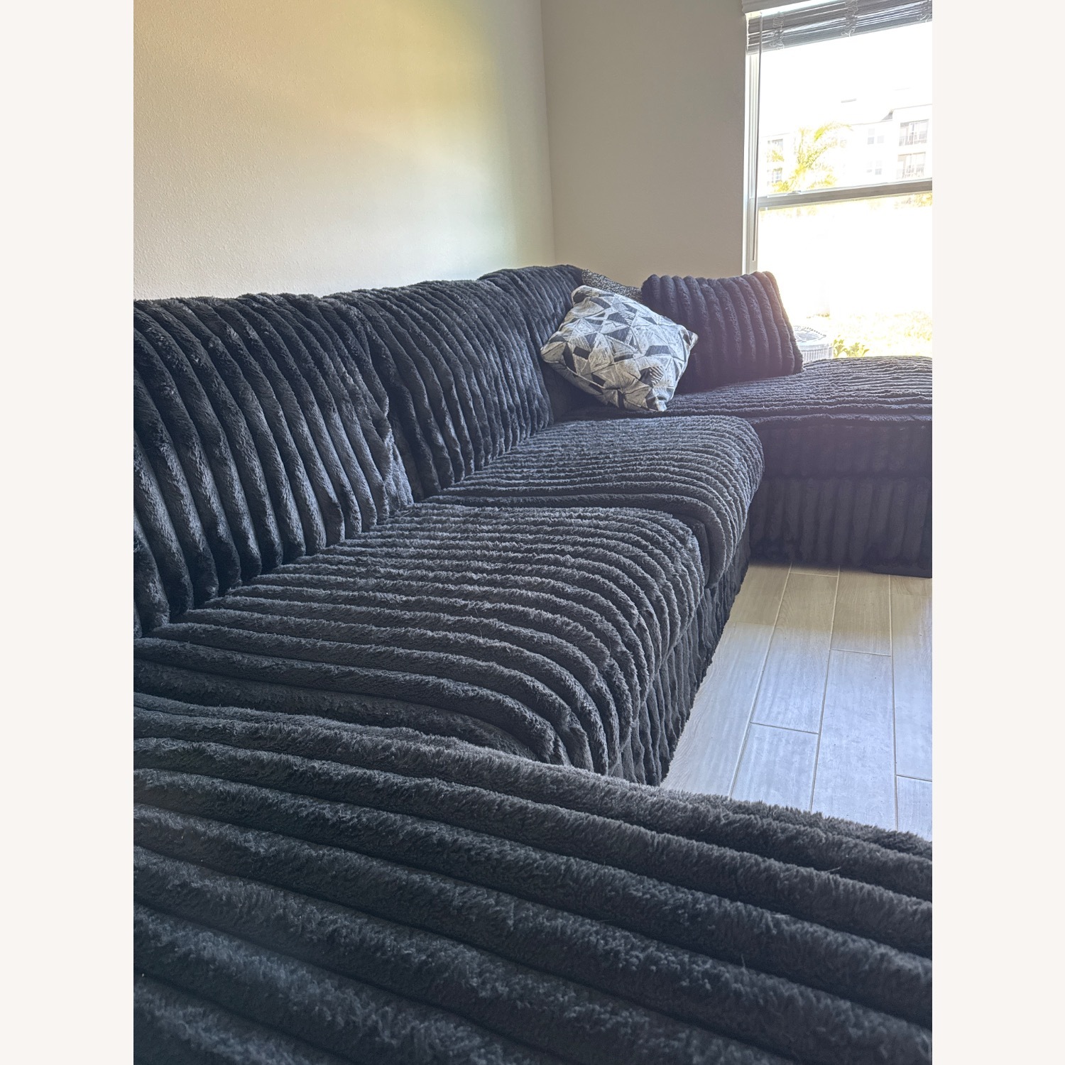 Ashley Furniture Midnight-Madness 3-Piece Sectional with Chaise - image-4