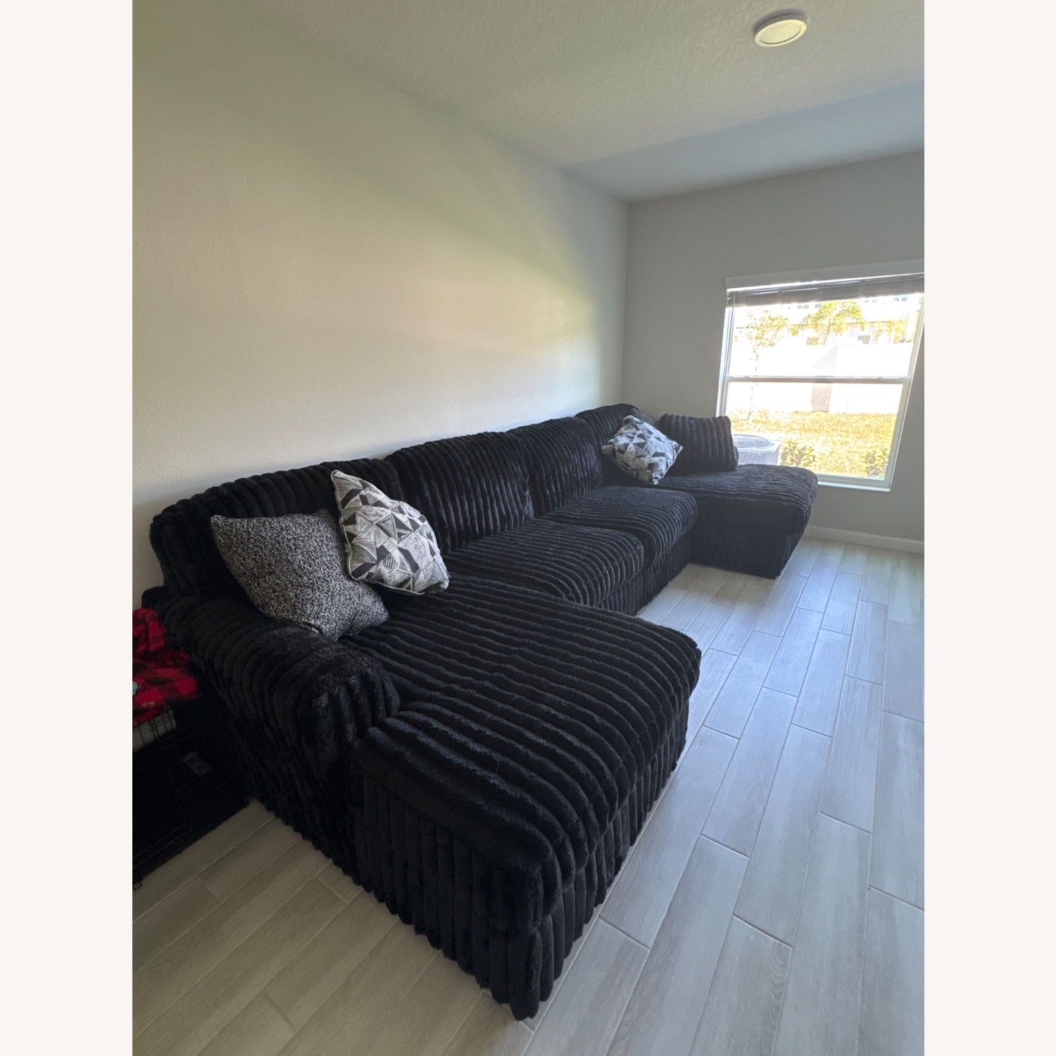 Ashley Furniture Midnight-Madness 3-Piece Sectional with Chaise - image-1