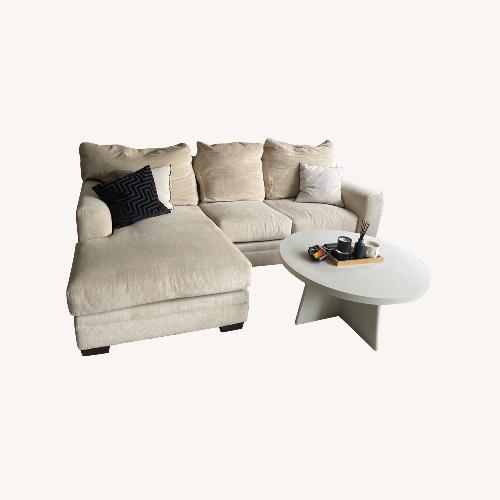 Used Bob's Discount Furniture Luxe 2 Piece Sectional for sale on AptDeco