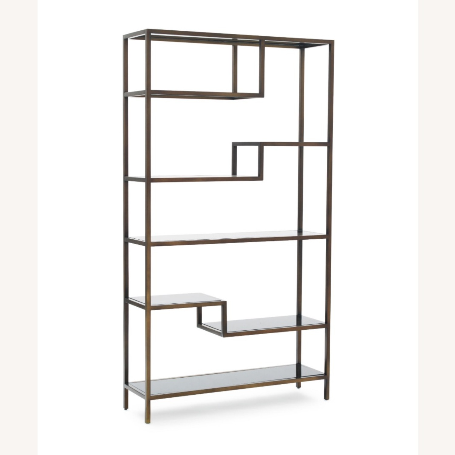 Mitchell Gold + Bob Williams Filmore Bronze Bookcase - image-3