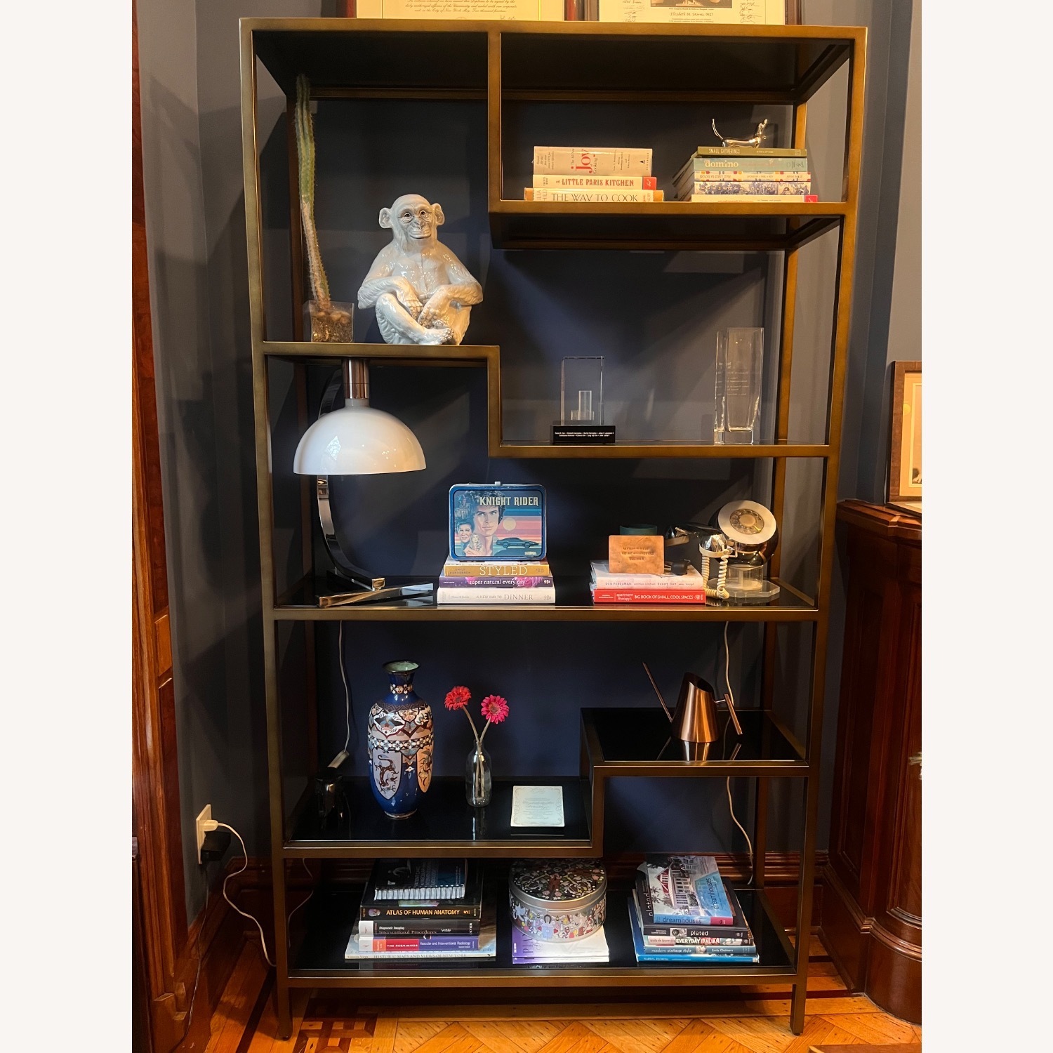 Mitchell Gold + Bob Williams Filmore Bronze Bookcase - image-5