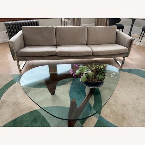 Used Hans Wegner White Leather 3+ Seater Sofa for sale on AptDeco