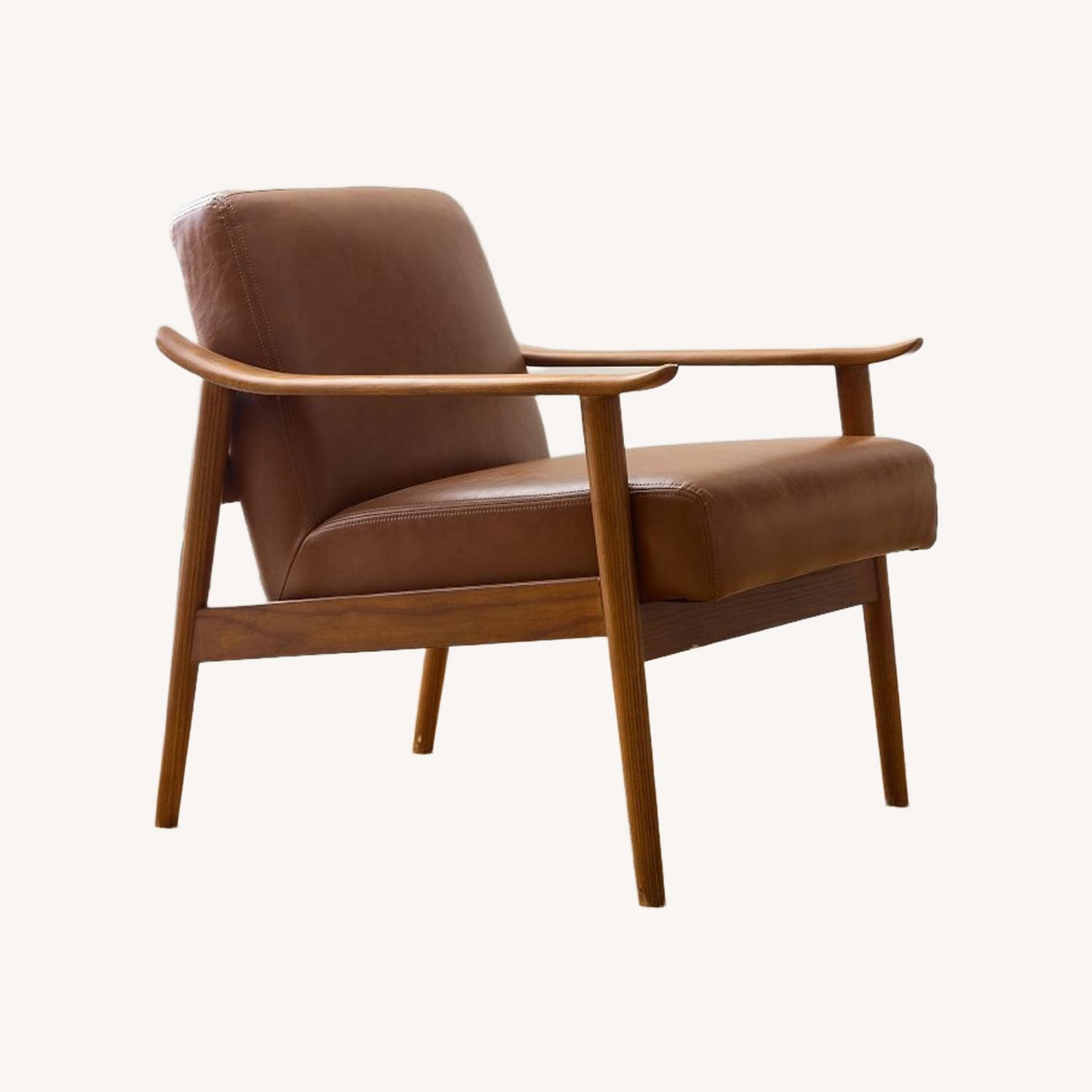 West Elm Mid Century Show Wood Chair - image-0