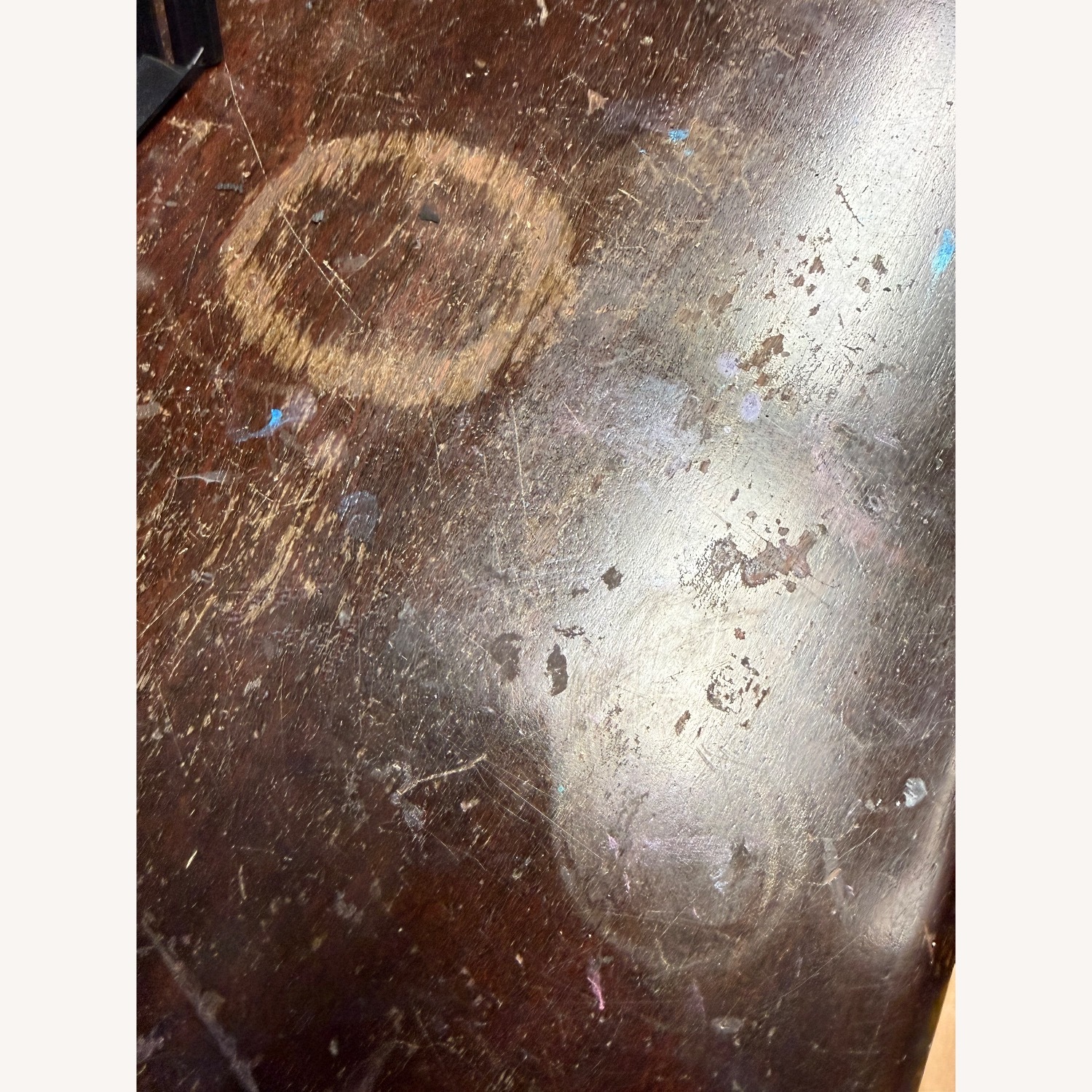 Black Wood Dining Table - image-3