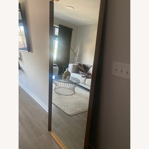 Used Metal Frame Floor Mirror for sale on AptDeco
