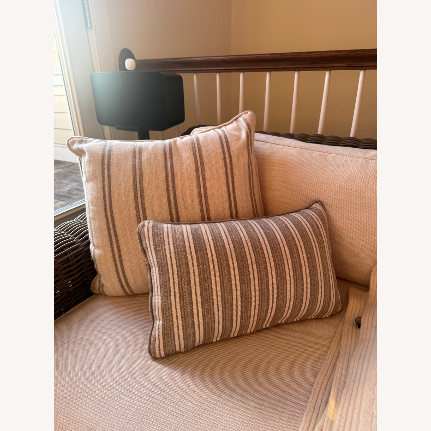 Restoration Hardware Natural 2 Seater Provence Sofa - image-4